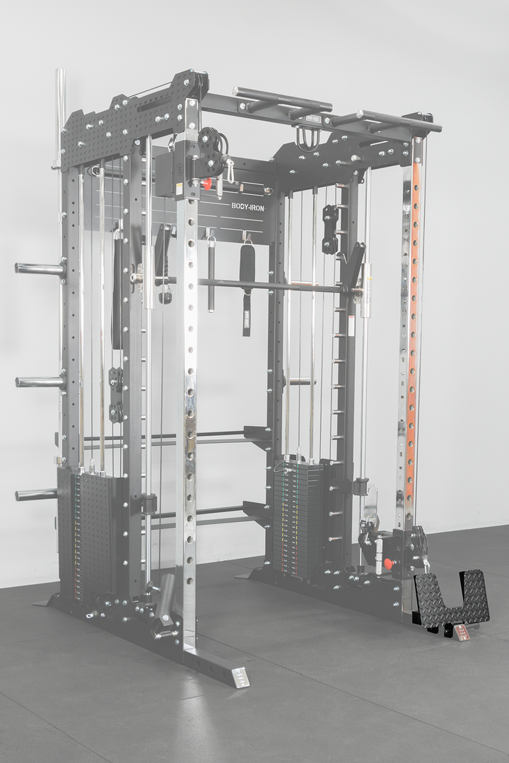 Body Iron Low Row Foot Plate Attachment (FT750)