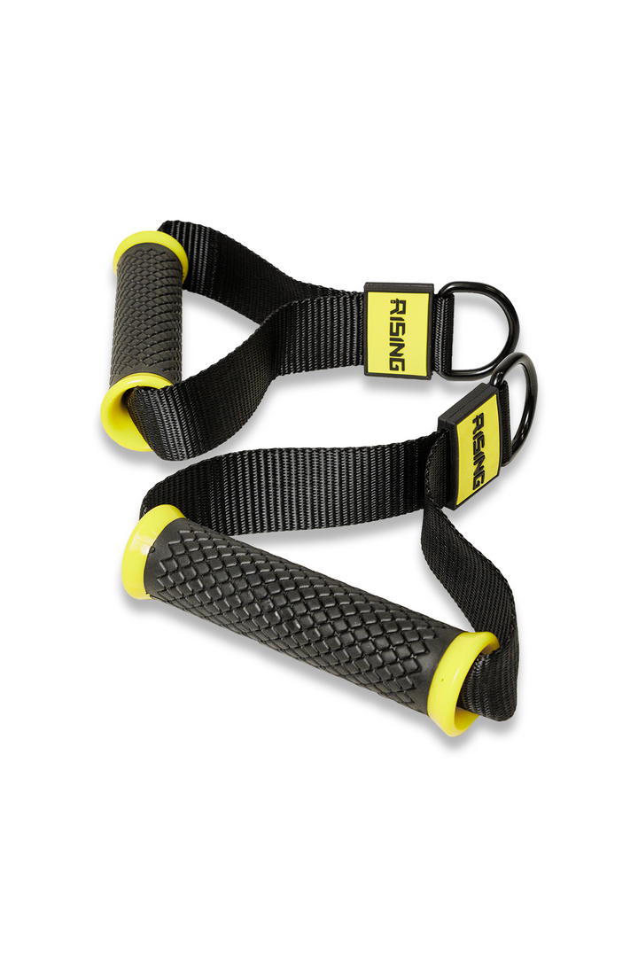 Body Iron Rising Padded Single Handle Cable Attachment Pair