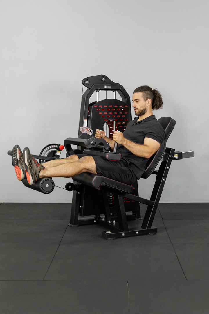 Body Iron Commercial Leg Extension & Curl Machine