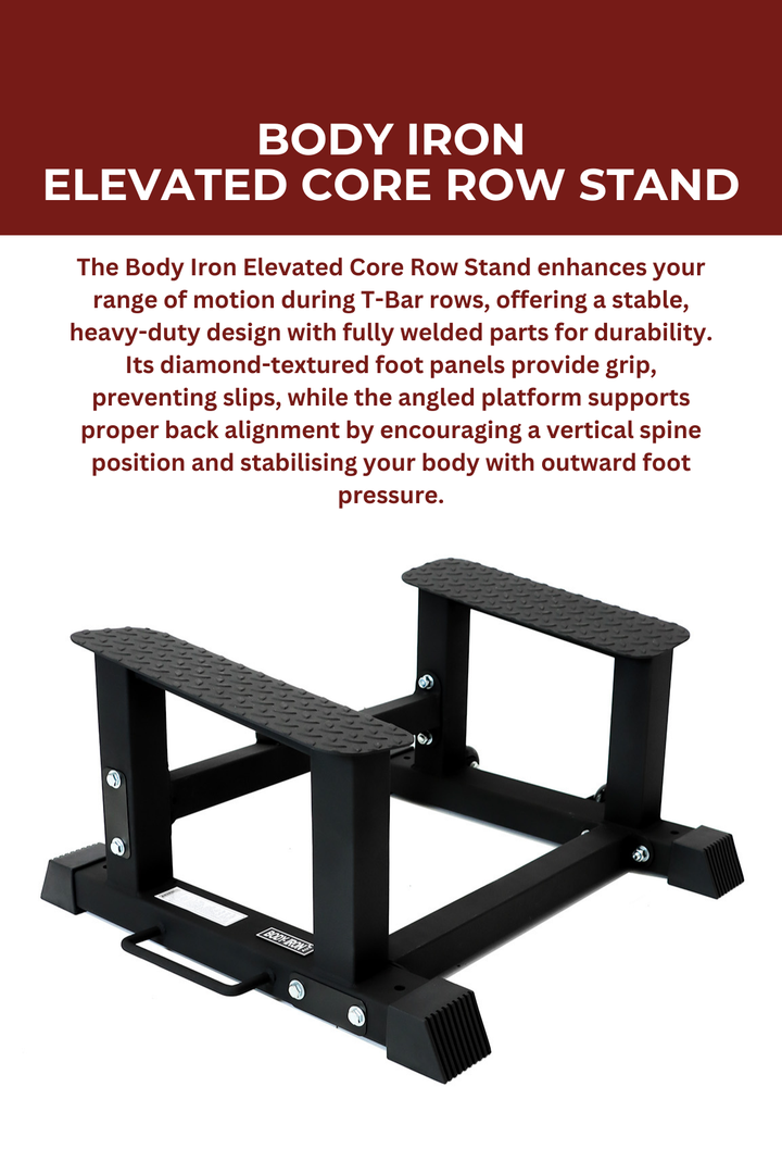 Body Iron Elevated Core Row Stand