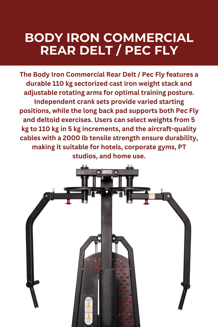 Body Iron Commercial Rear Delt / Pec Fly