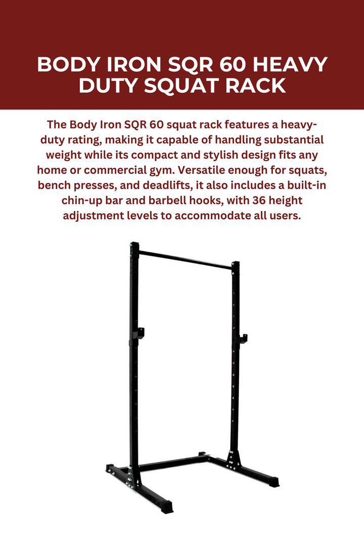 Body Iron SQR 60 Heavy Duty Squat Rack