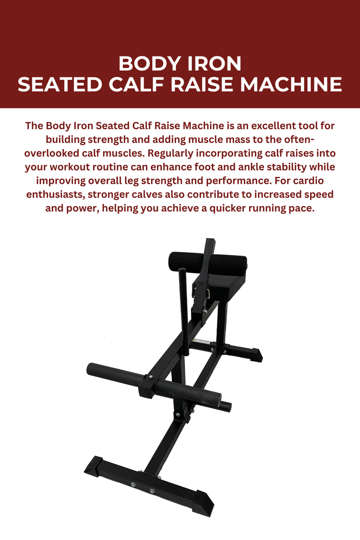 Body Iron Seated Calf Raise Machine