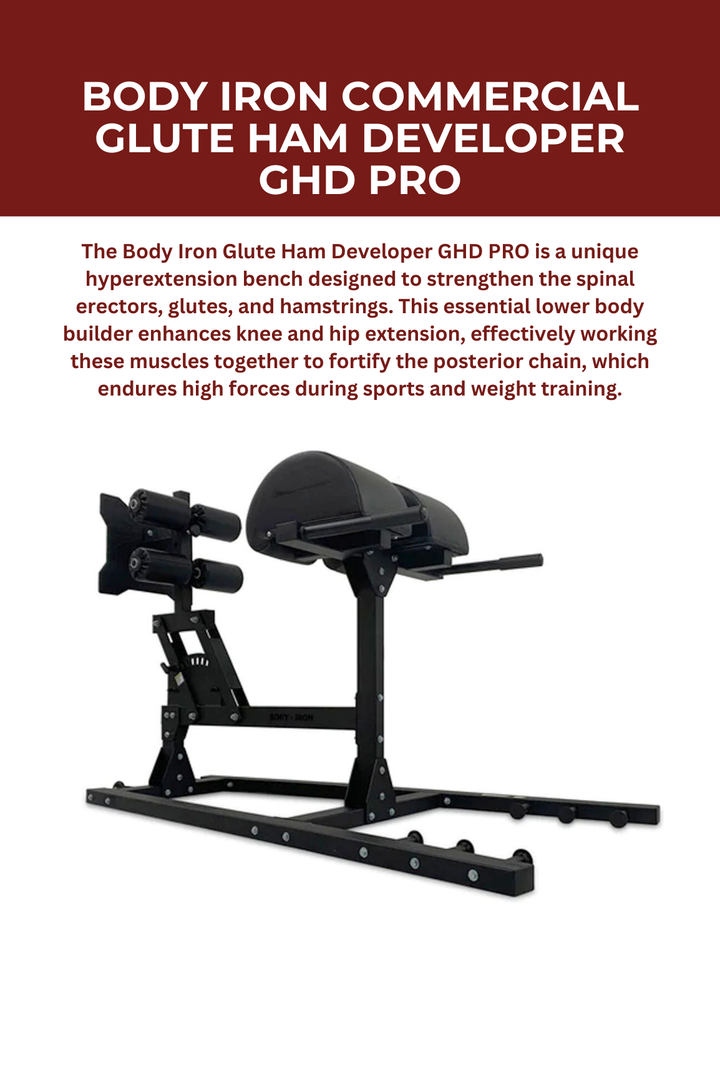 Body Iron Commercial Glute Ham Developer GHD Pro