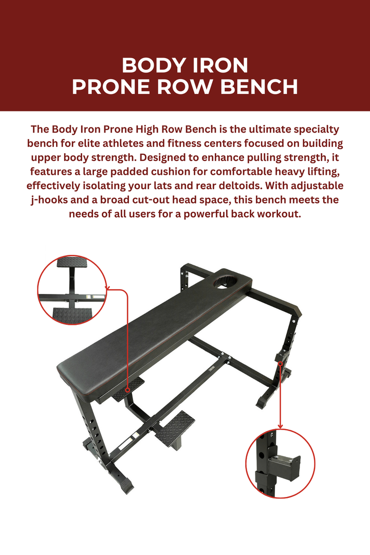 Body Iron Prone Row Bench