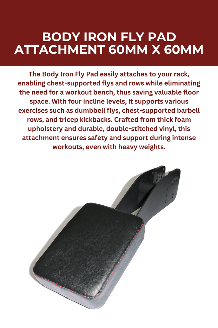 Body Iron Fly Pad Attachment 60mm x 60mm