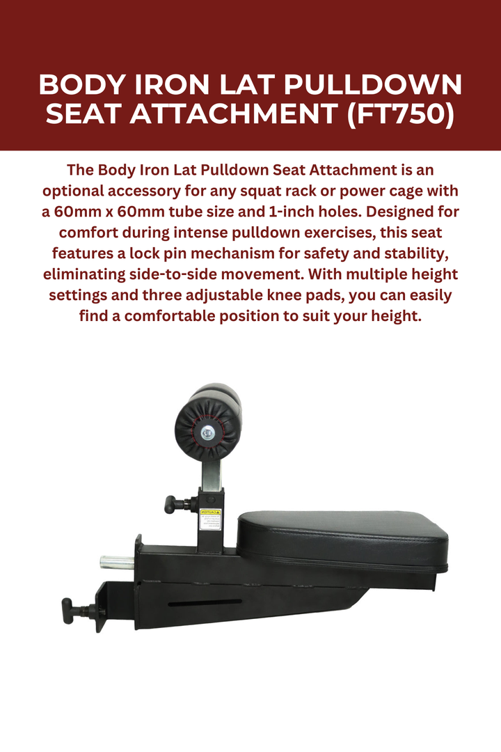 Body Iron Lat Pulldown Seat Attachment (FT750)