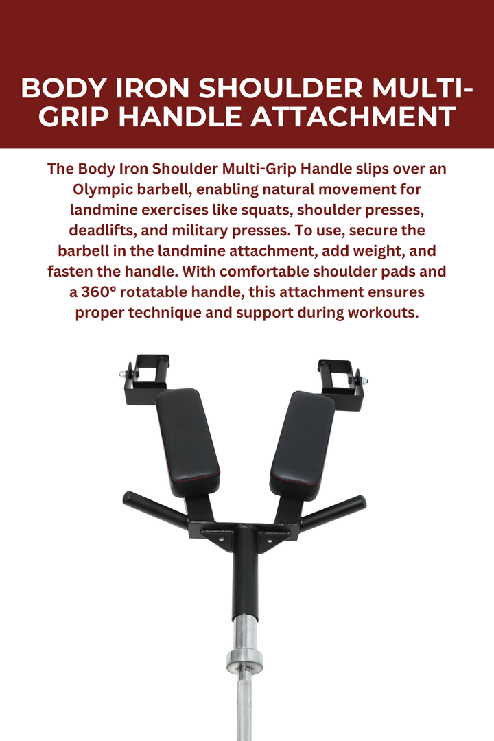 Body Iron Shoulder Multi-Grip Handle Attachment