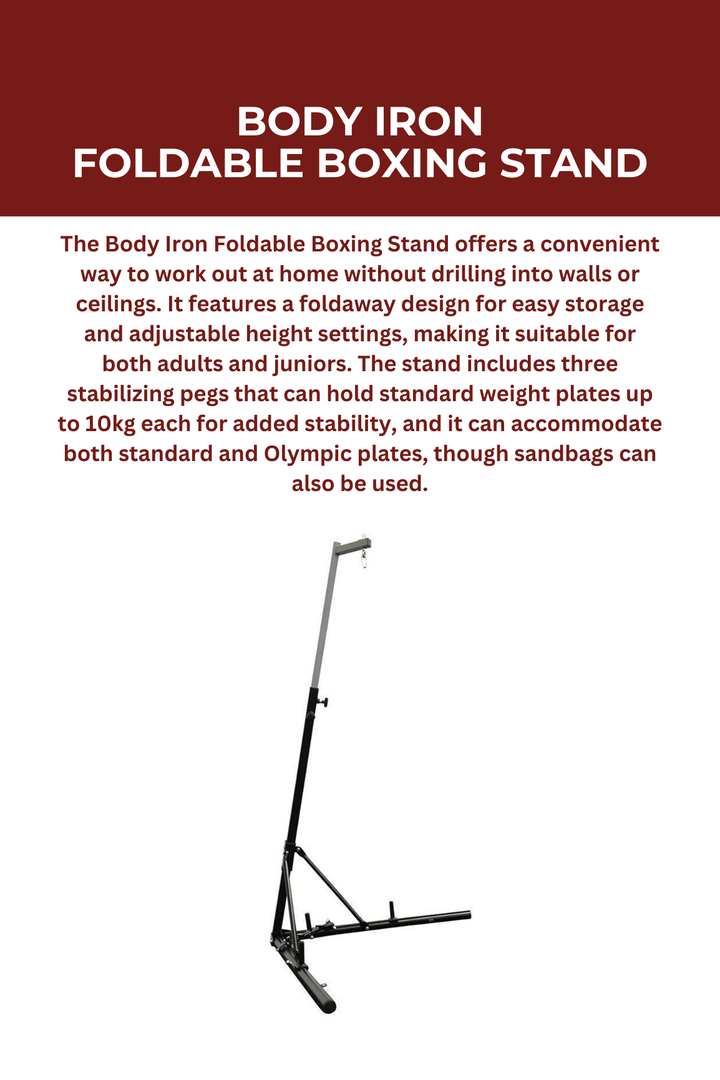 Body Iron Foldable Boxing Stand