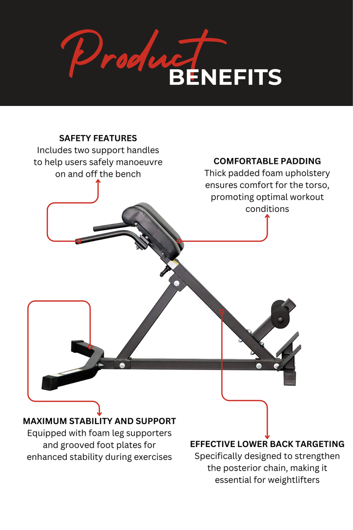 Body Iron Hyper Extension Bench