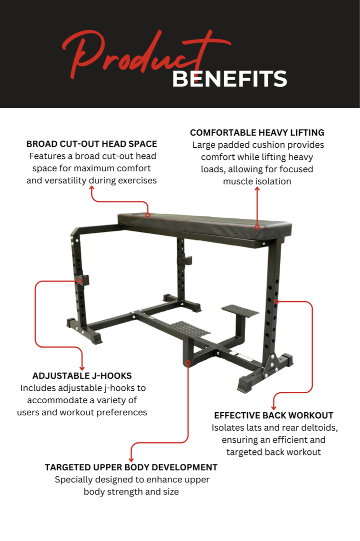 Body Iron Prone Row Bench