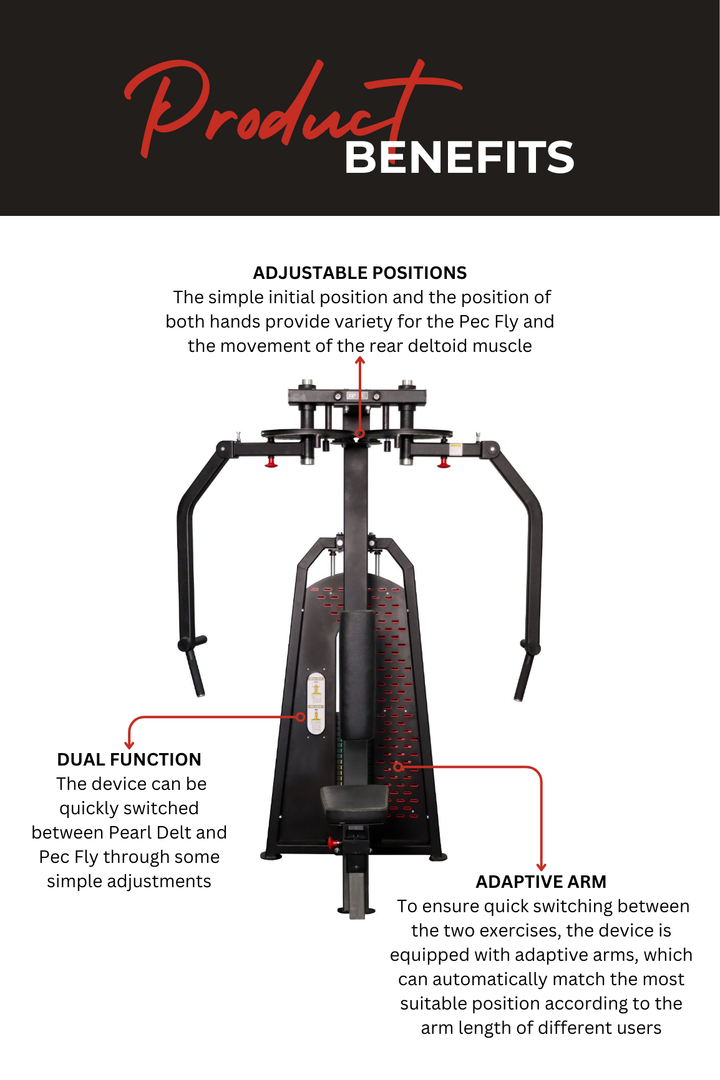 Body Iron Commercial Rear Delt / Pec Fly
