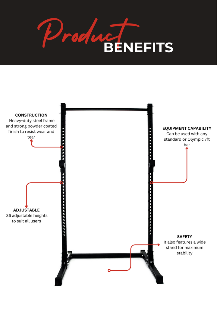 Body Iron SQR 60 Heavy Duty Squat Rack