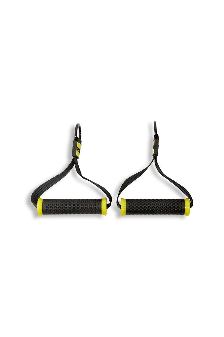 Body Iron Rising Padded Single Handle Cable Attachment Pair