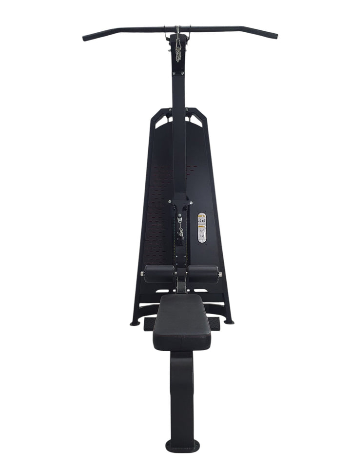 Body Iron Commercial Pro Elite Lat Pull Down / Low Row Machine