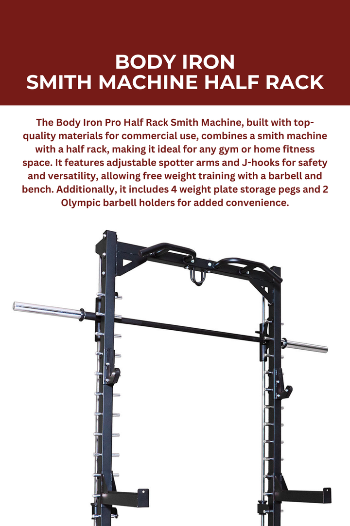 Body Iron Smith Machine Half Rack