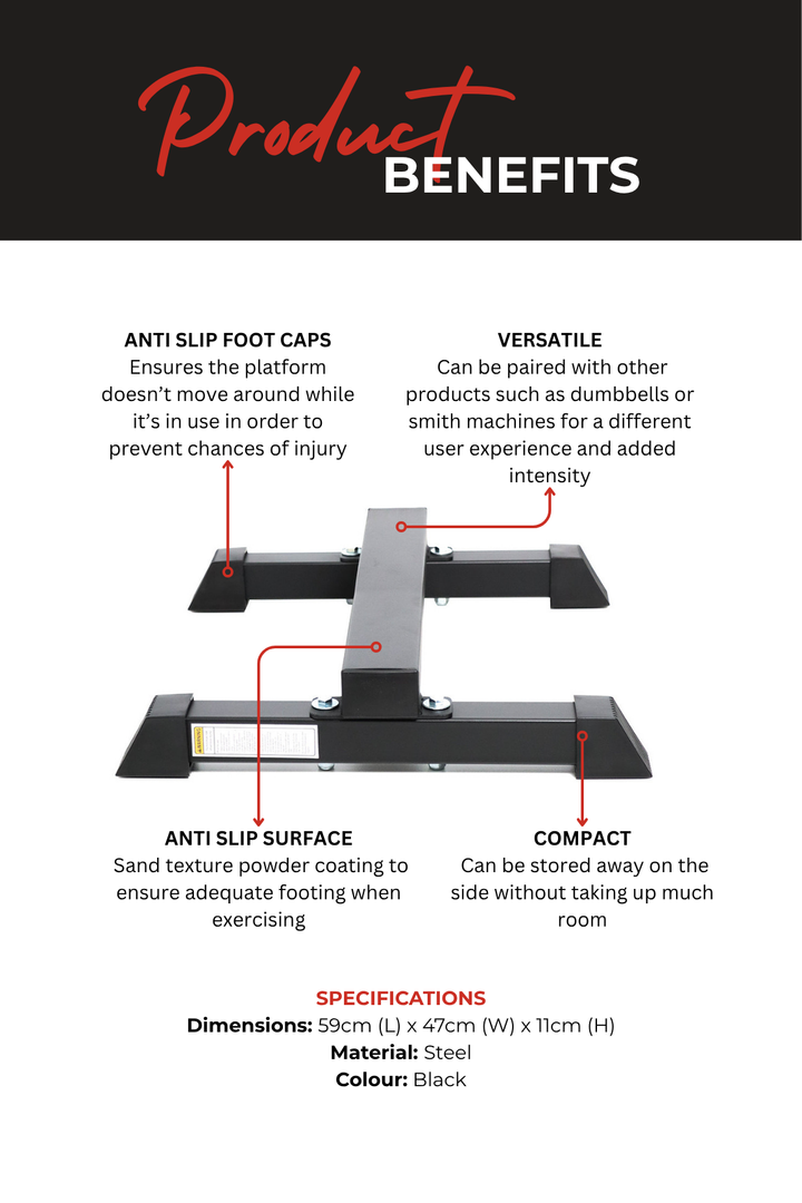 Body Iron Calf Block Platform