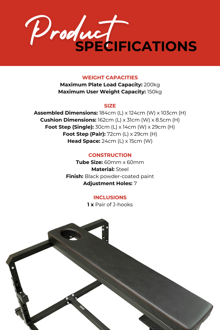 Body Iron Prone Row Bench