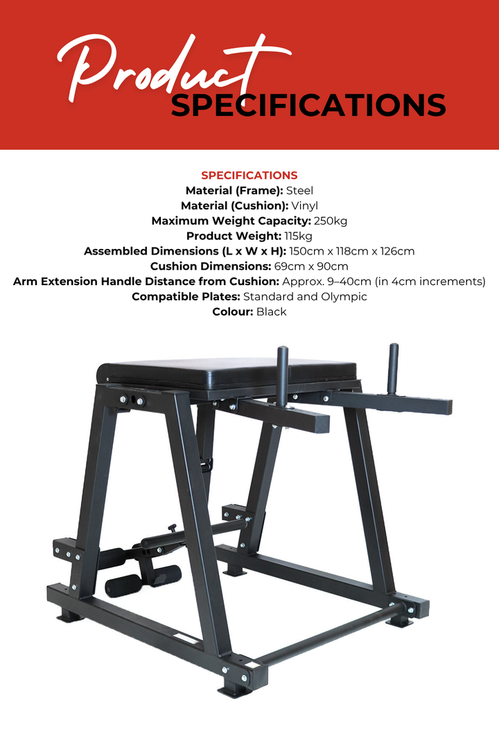Body Iron Commercial Reverse Hyperextension