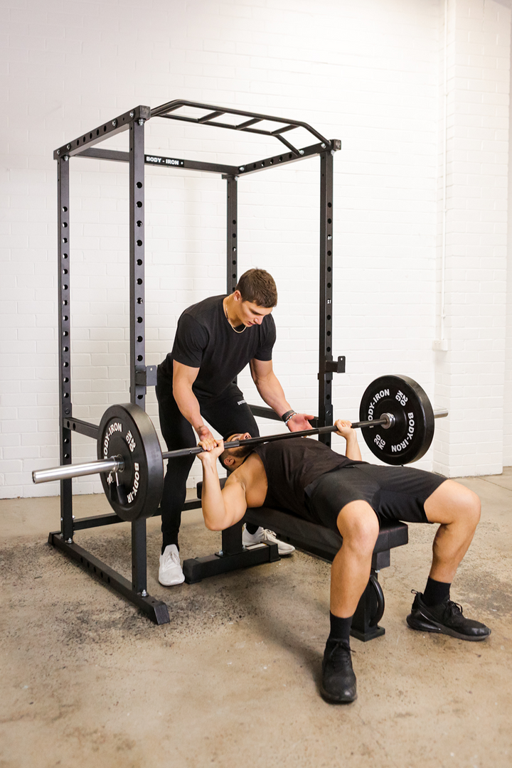 Body Iron 20kg Pro Bumper Plate Black Pair