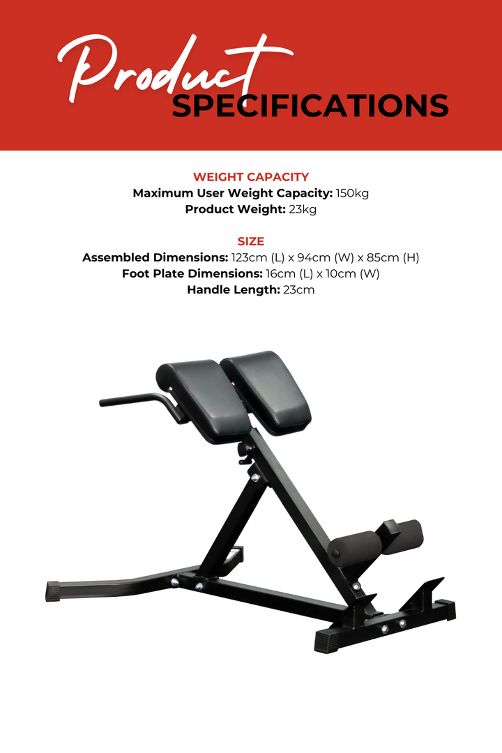 Body Iron Hyper Extension Bench