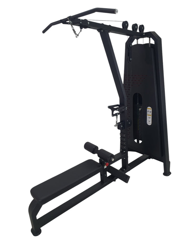 Body Iron Commercial Pro Elite Lat Pull Down / Low Row Machine