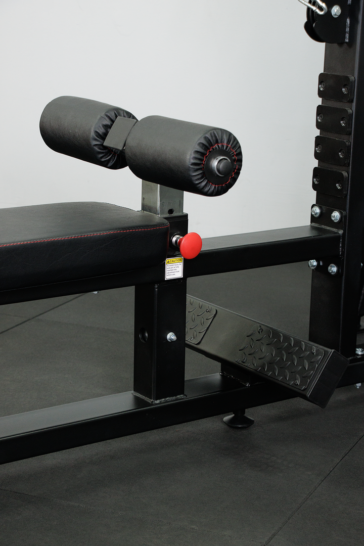 Body Iron Commercial Pro Elite Lat Pull Down / Low Row Machine