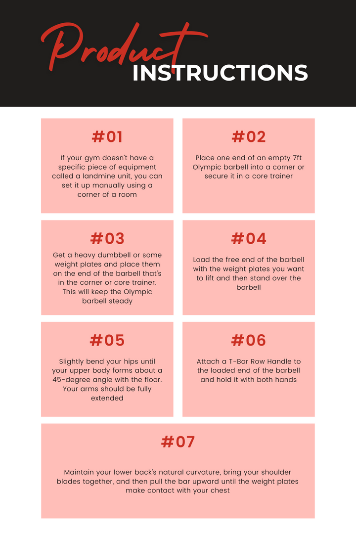 Body Iron T Bar Row Multi Grip Attachment