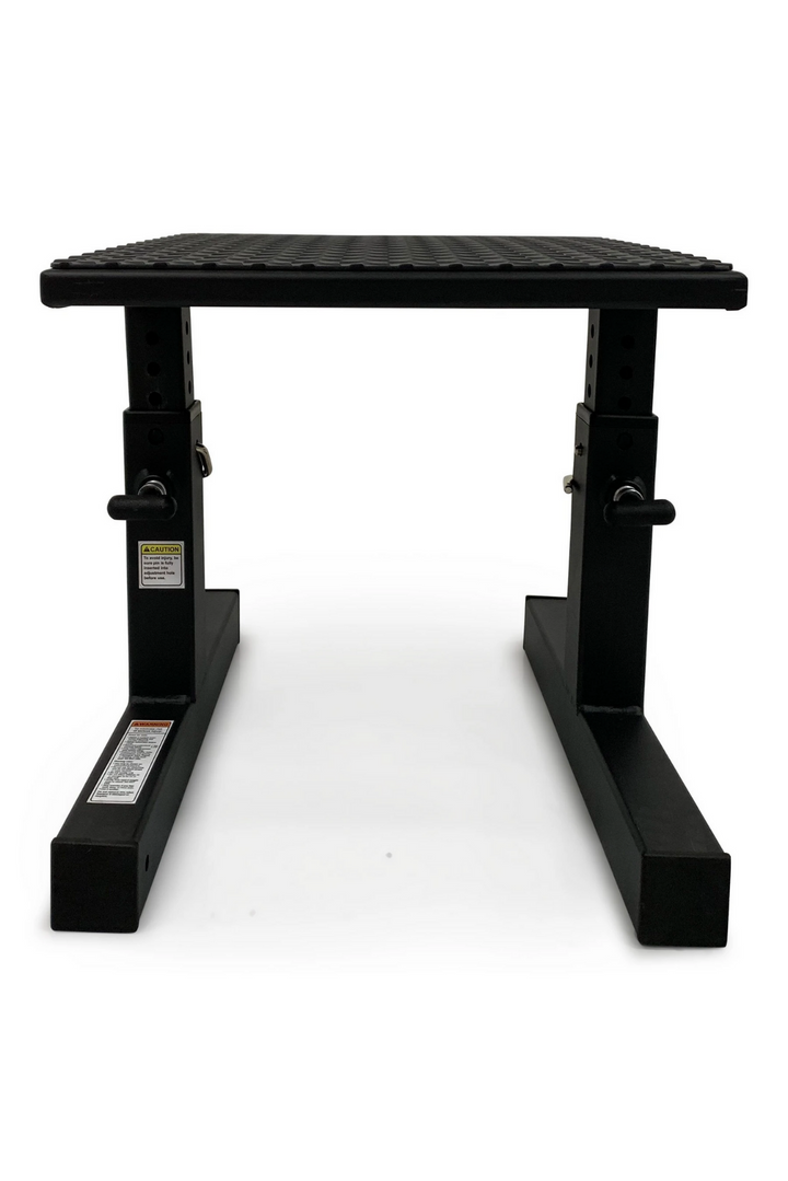 black adjustable squat box