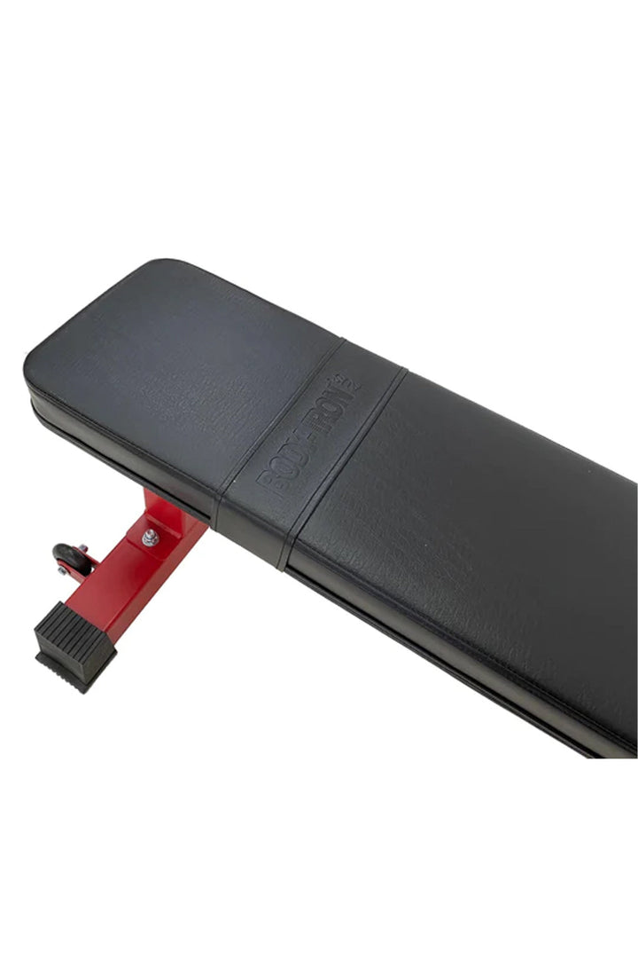 Body Iron imprint on flat bench