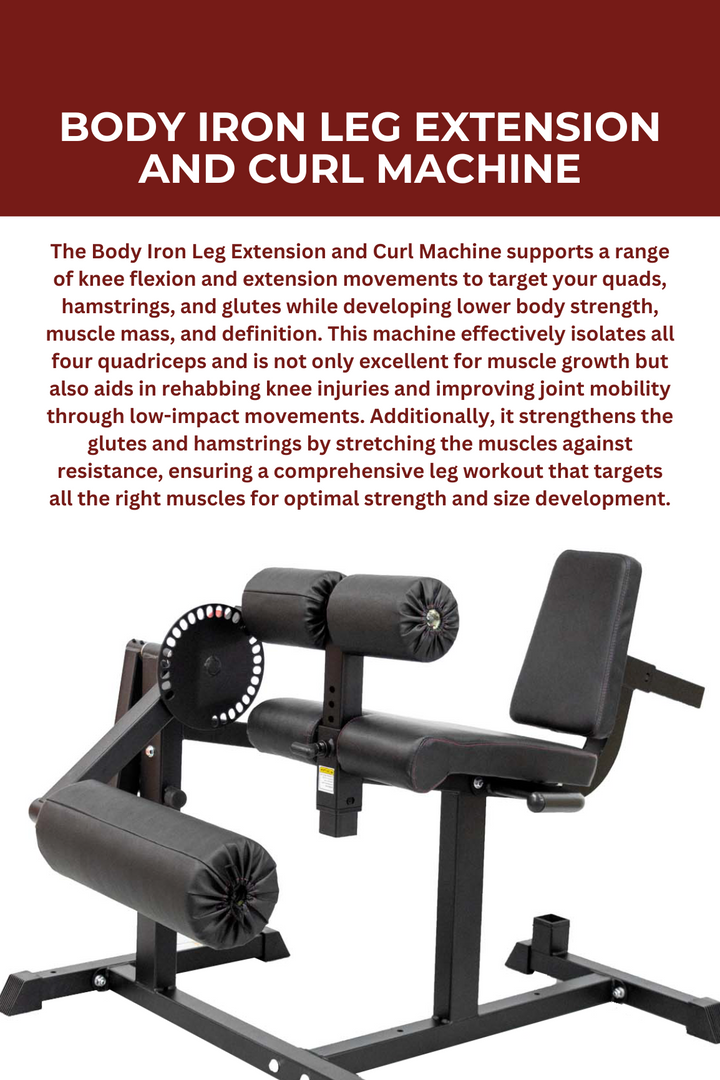 Body Iron Leg Extension & Curl Machine