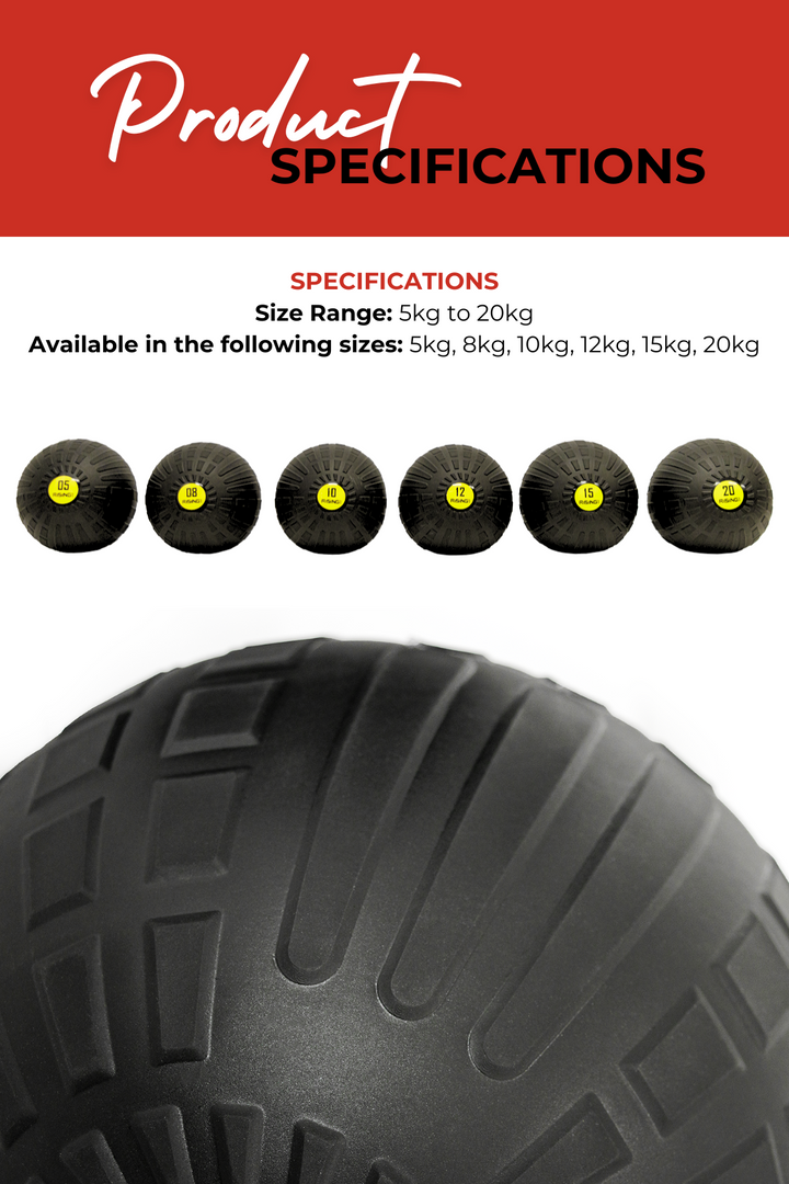 Body Iron Rising Pro Commercial Slam Ball 5kg