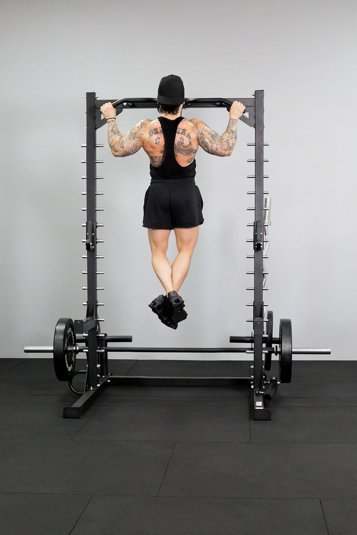 Body Iron Smith Machine Half Rack Set
