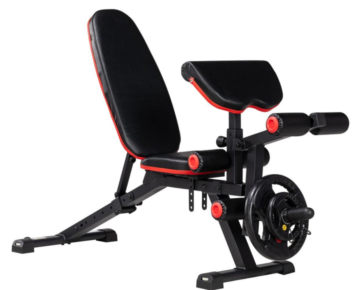 Body Iron Deluxe Leg/Preacher Curl Utility FID Bench UB250