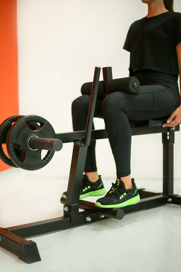 Body Iron Seated Calf Raise Machine