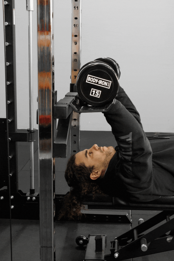 Body Iron Dumbbell Holder Attachment 60mm X 60mm Pair