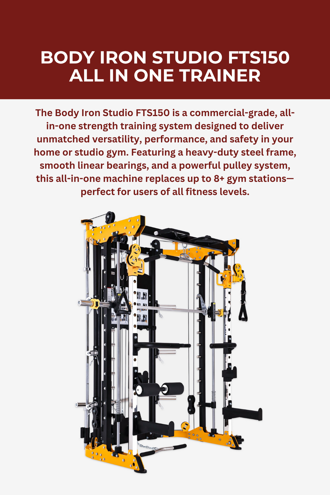 Body Iron Studio FTS150 All In One Trainer