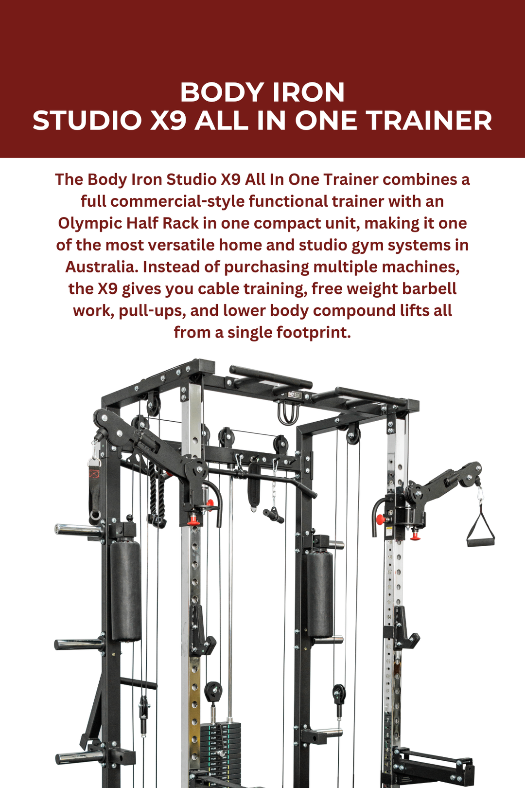 Body Iron Studio X9 All In One Trainer