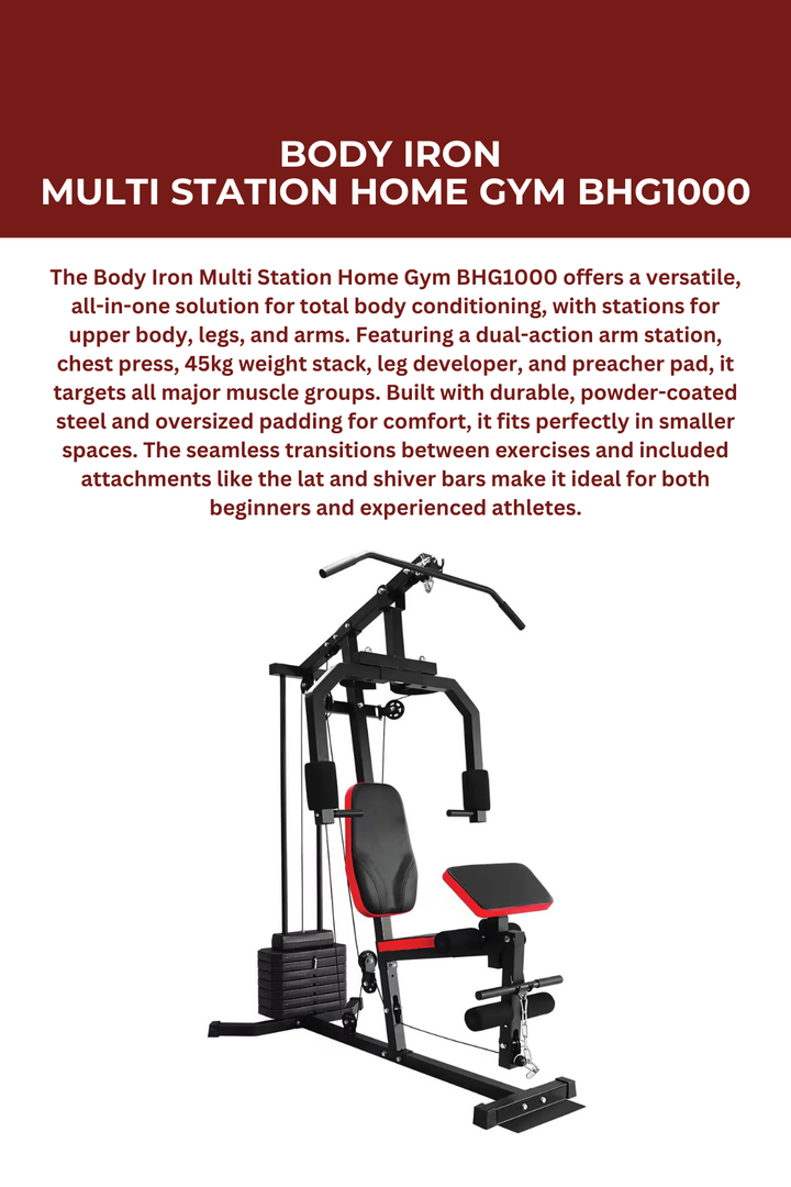 Body Iron Multi Station Home Gym BHG1000