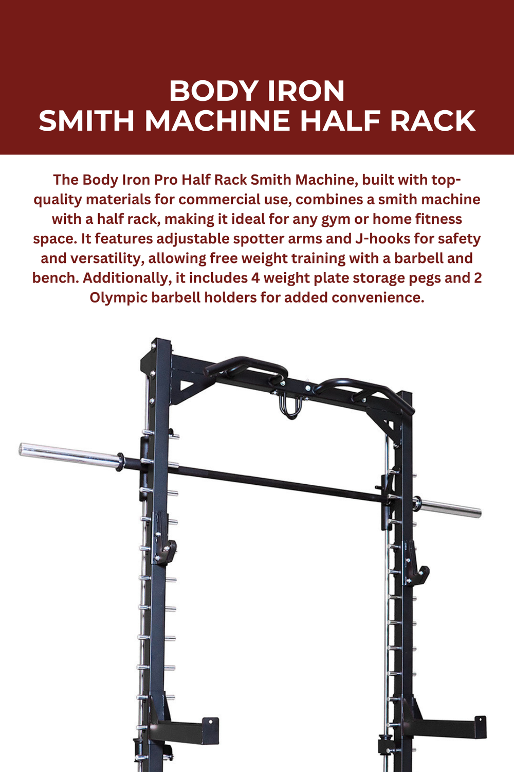 Power Racks / Half Racks/ Smith Machine – Body Iron