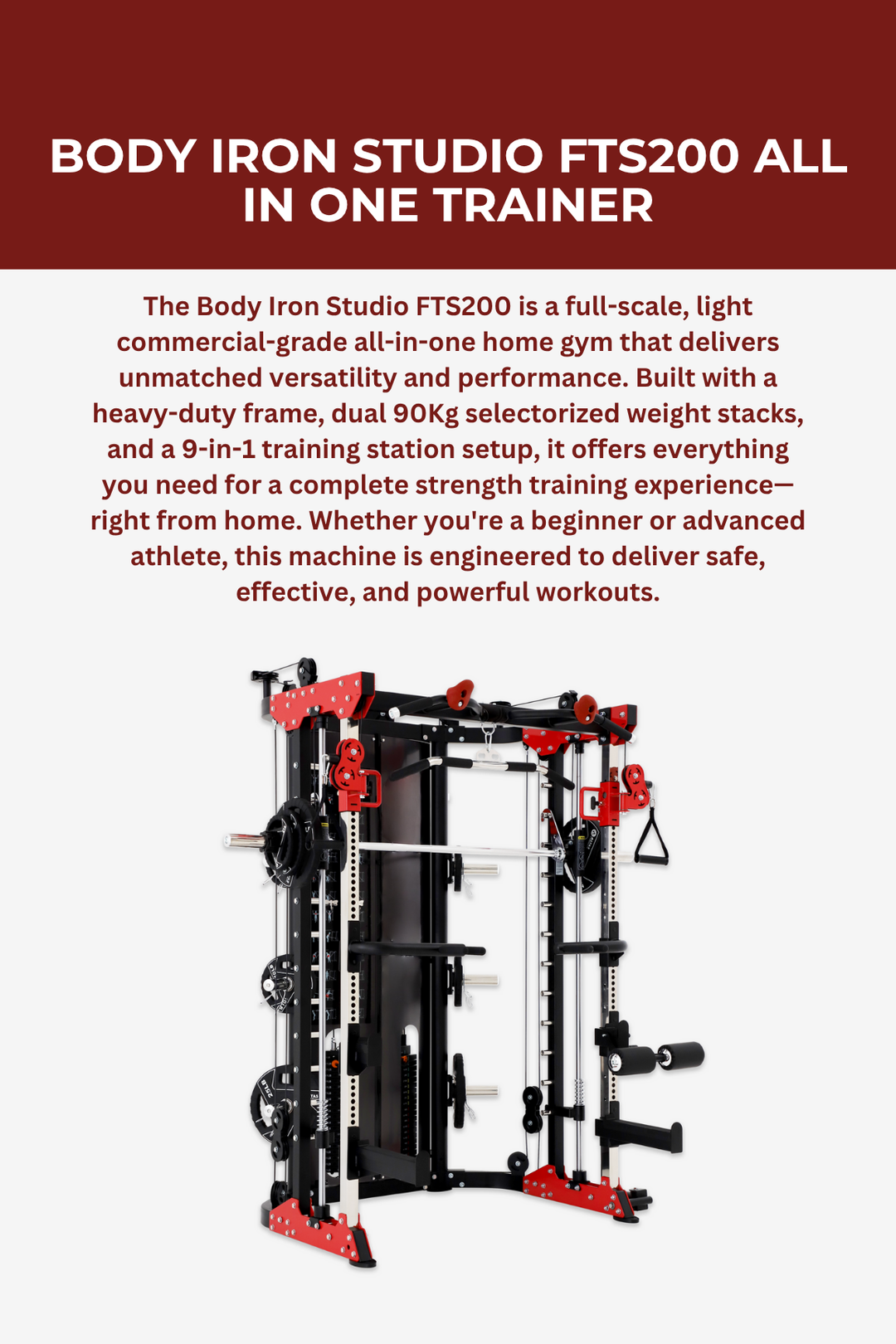 Body Iron Studio FTS200 All In One Trainer
