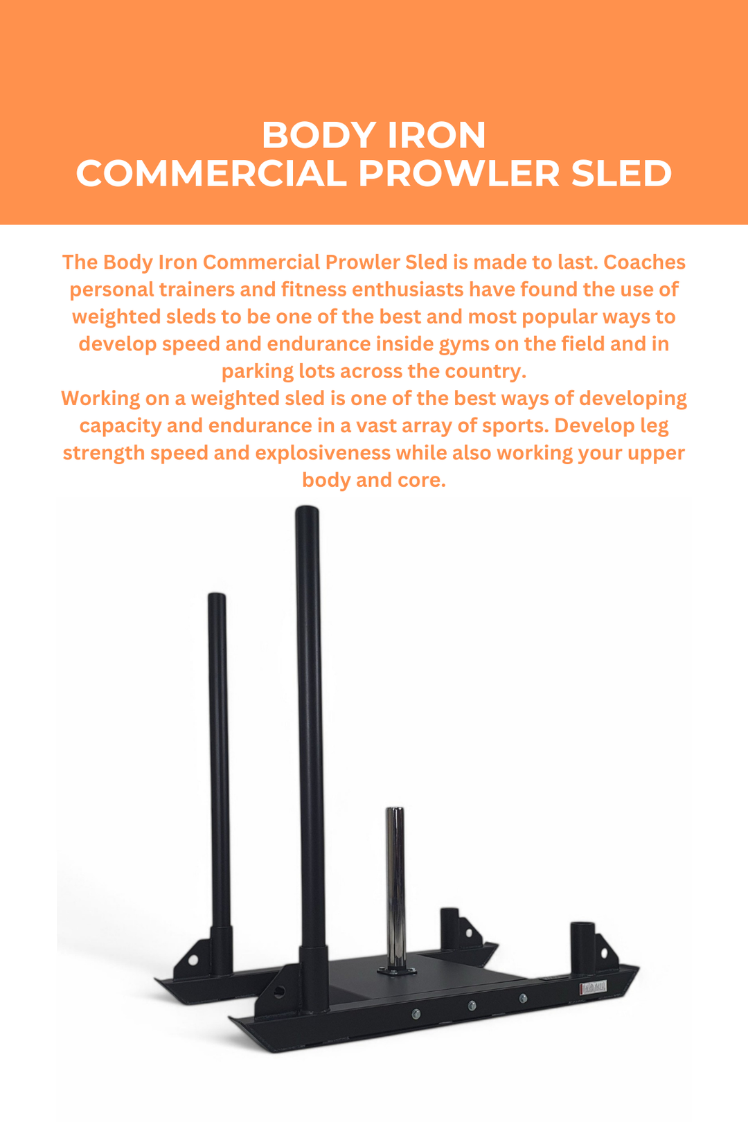 Body Iron Commercial Prowler Sled