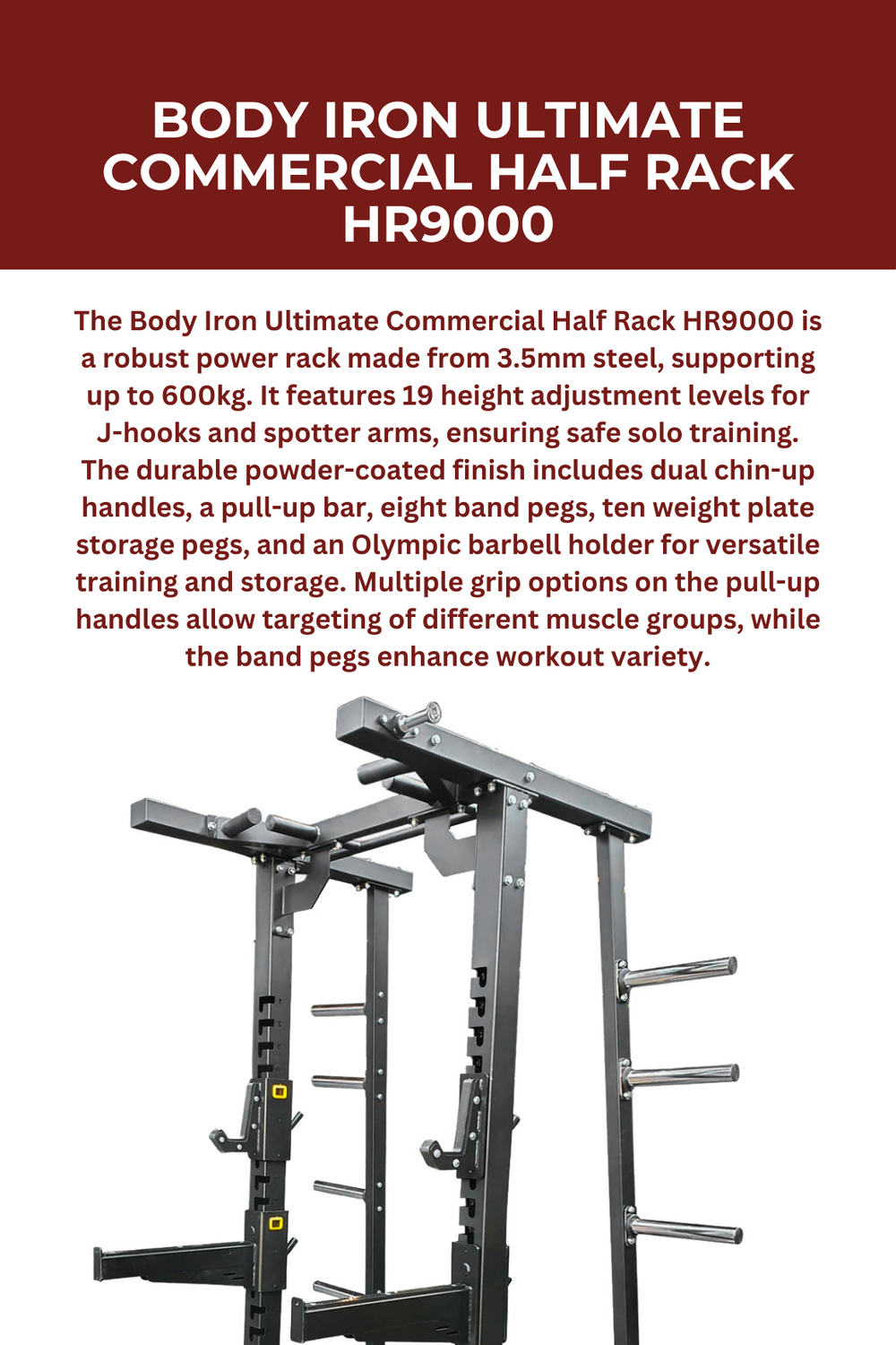 Power Racks / Half Racks/ Smith Machine – Body Iron