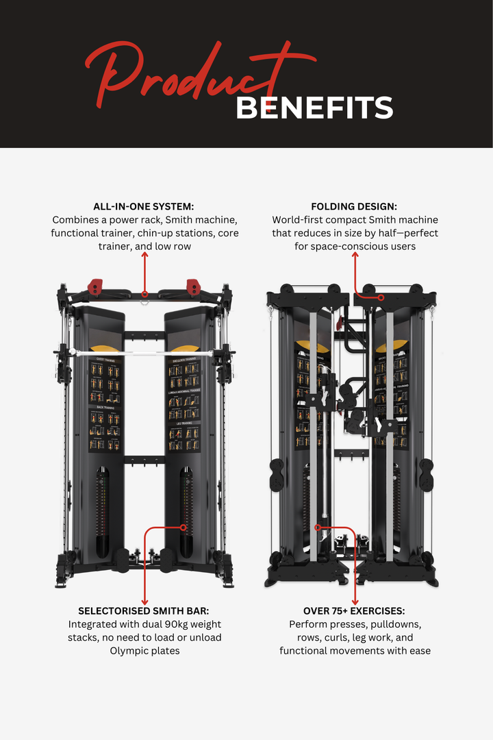 Body Iron Studio S300 Foldable All In One Trainer