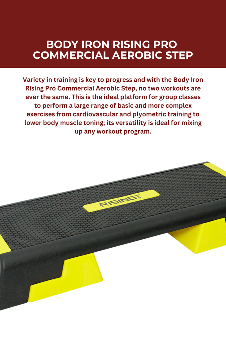 Body Iron Rising Pro Commercial Aerobic Step