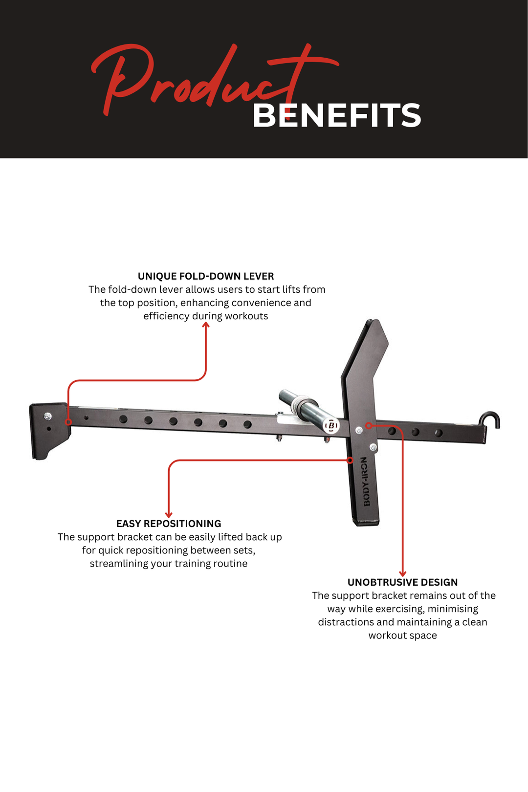 Body Iron Belt Squat Attachment