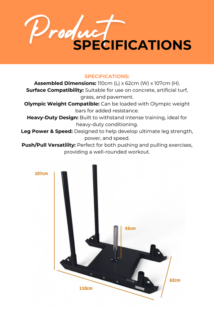 Body Iron Commercial Prowler Sled