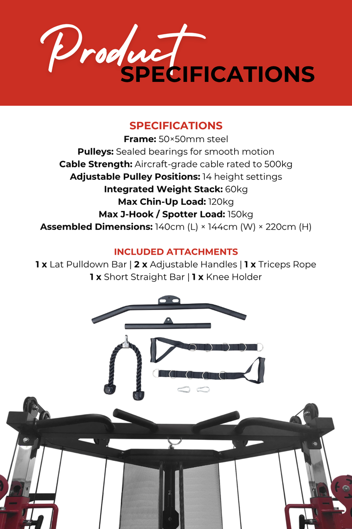 Body Iron Studio MFT100 Multi Functional Trainer