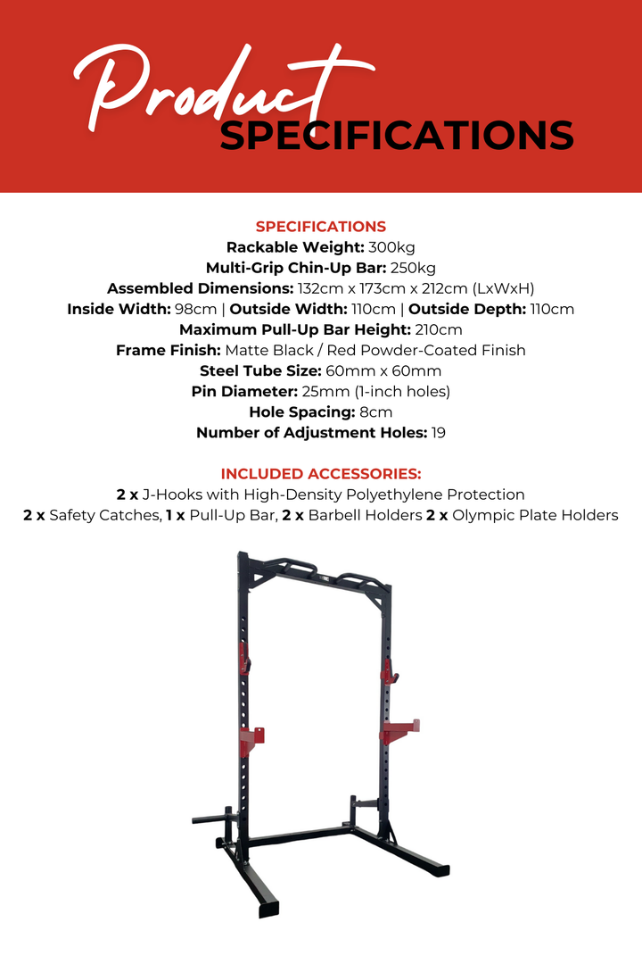 Body Iron Studio HR500 Half Rack