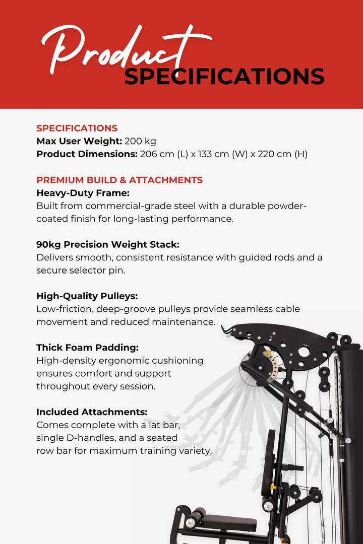 Body Iron Studio SME9000 Elite Multi-Gym